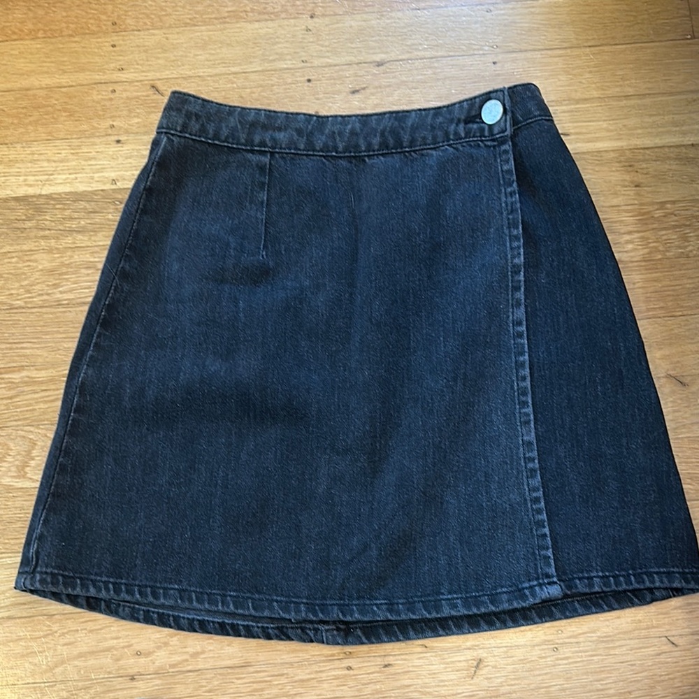 Black Denim ASOS Skirt
